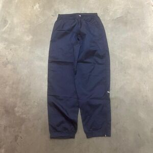 NWT Y2K Nike men's blue embroidered‎ track pants baggy skater light xl